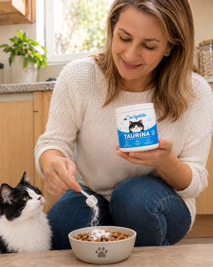 Una forma sencilla de complementar la nutrición de tu gato.